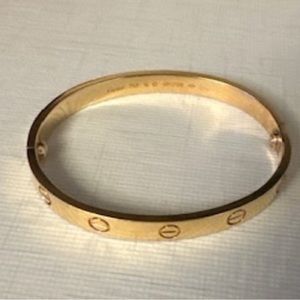 Cartier Love Bracelet - Rose Gold - Size 16